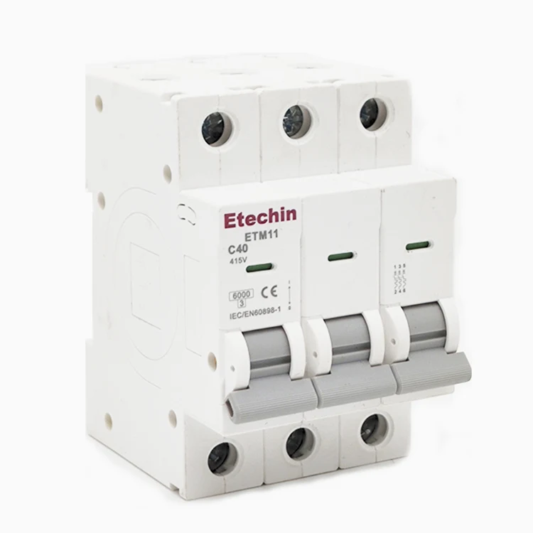ETM11 Miniature Circuit Breaker MCB Etechin