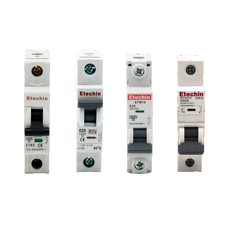 Din rail type MCB Etechin