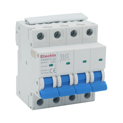 ETM20 DC Miniature Circuit Breaker MCB Etechin