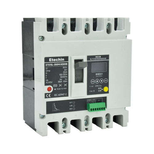 ETS1EL Molded Case Circuit Breaker MCCB Etechin