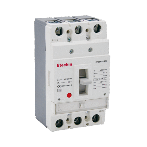 ETS6F Molded Case Circuit Breaker MCCB Etechin