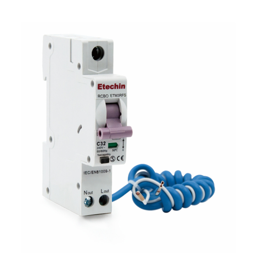 ETM3RFS Residual Current Operated Circuit Breaker(RCBO)Etechin