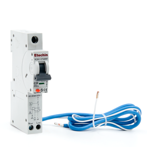ETM8RF Residual Current Operated Circuit Breaker(RCBO) Etechin
